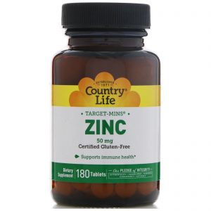 Comprar country life, zinco, 50 mg, 180 comprimidos preço no brasil zinco suplemento importado loja 7 online promoção - 3 de dezembro de 2022