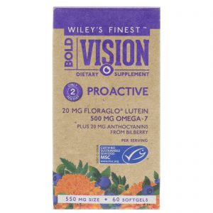 Comprar wiley's finest, bold vision, proactive, 550 mg, 60 softgels preço no brasil vitaminas e minerais suplemento importado loja 55 online promoção - 15 de abril de 2024