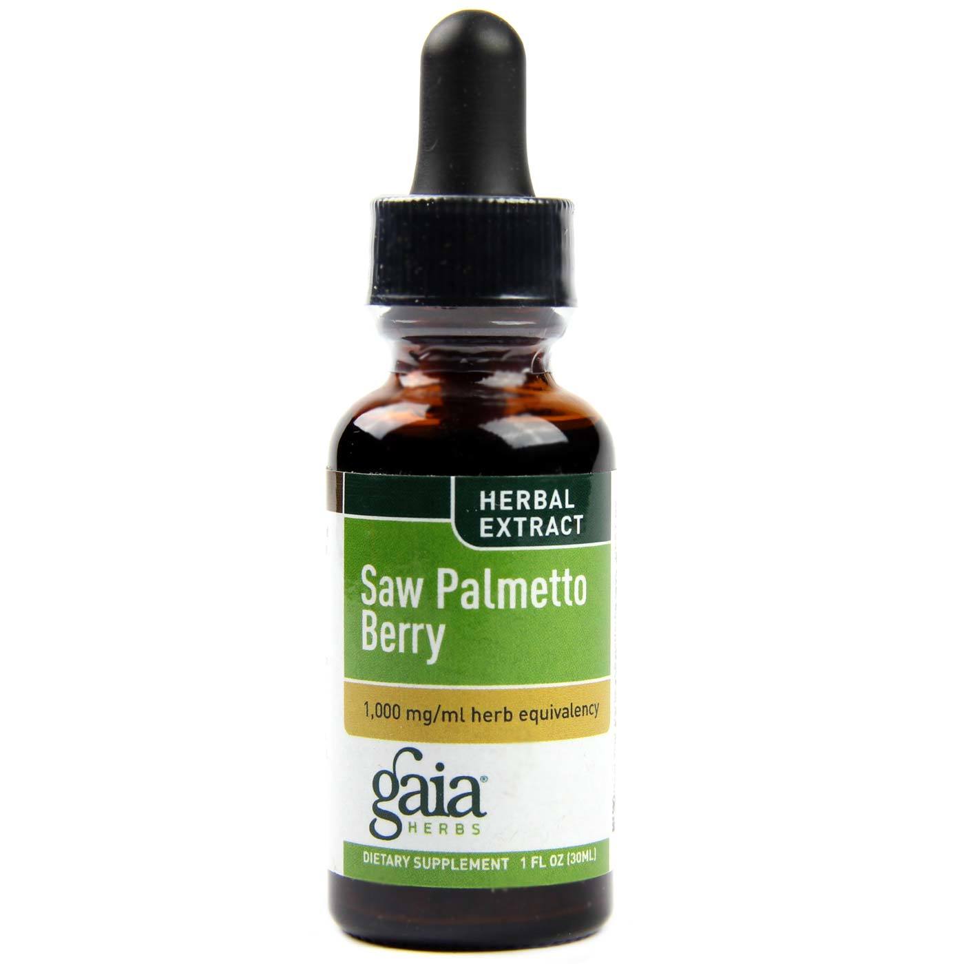Gaia Herbs Saw Palmetto Berry - 1 fl oz
