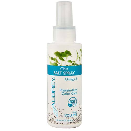 Aubrey Orgânicos Chia Salt Spray - 4 oz