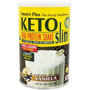 Comprar nature's plus ketoslim high proteína shake, baunilha - 0. 8 lbs preço no brasil mix de proteinas suplemento importado loja 25 online promoção - 6 de junho de 2023