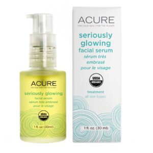 Acure Orgânicos Seriously Glowing Facial Serum - 1 fl oz