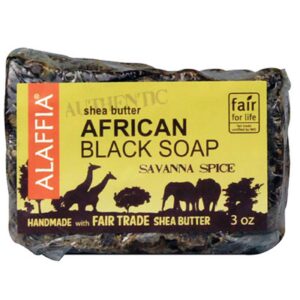 Comprar alaffia authentic african preto bar soap, savanna spice - 3 oz preço no brasil sabonetes / banho suplemento importado loja 7 online promoção - 17 de abril de 2024