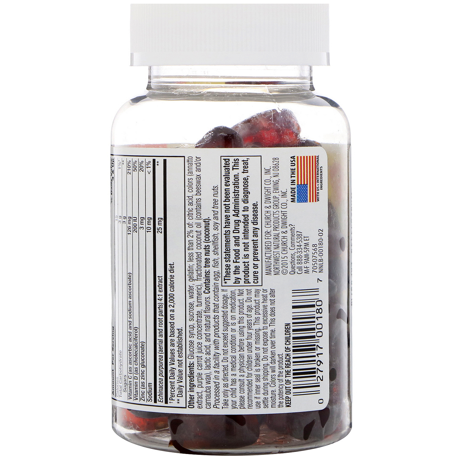 Nutrition Now, Rhino, Chewy C, 60 Gummies - Imagem 3