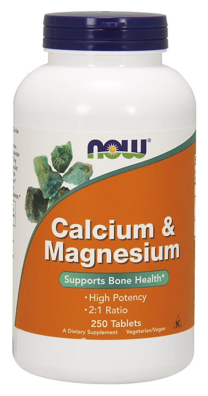 NOW Foods Calcium & Magnesium - 250 Tablets