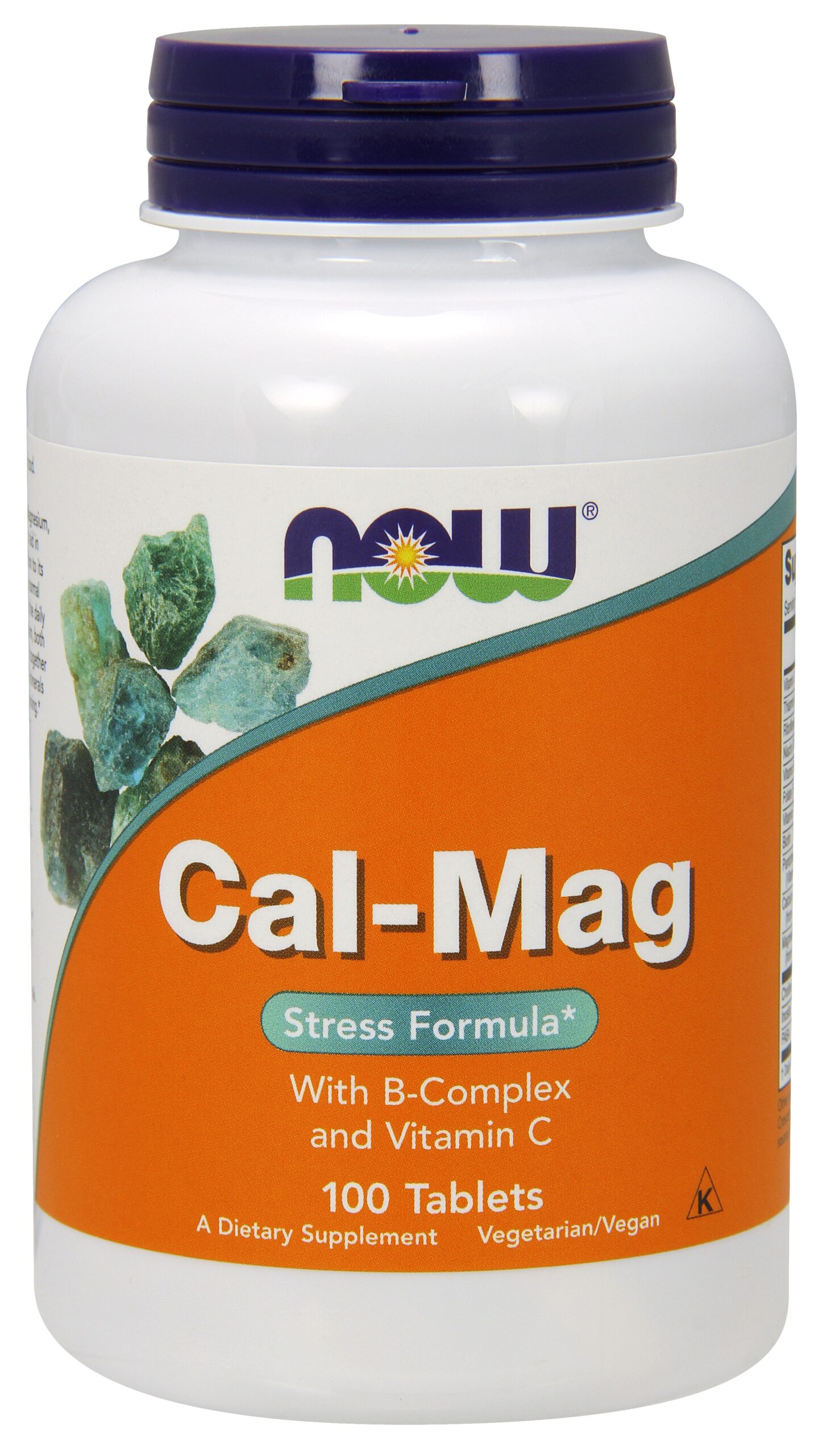 NOW Foods Cal-Mag Stress Formula - 100 Tablets