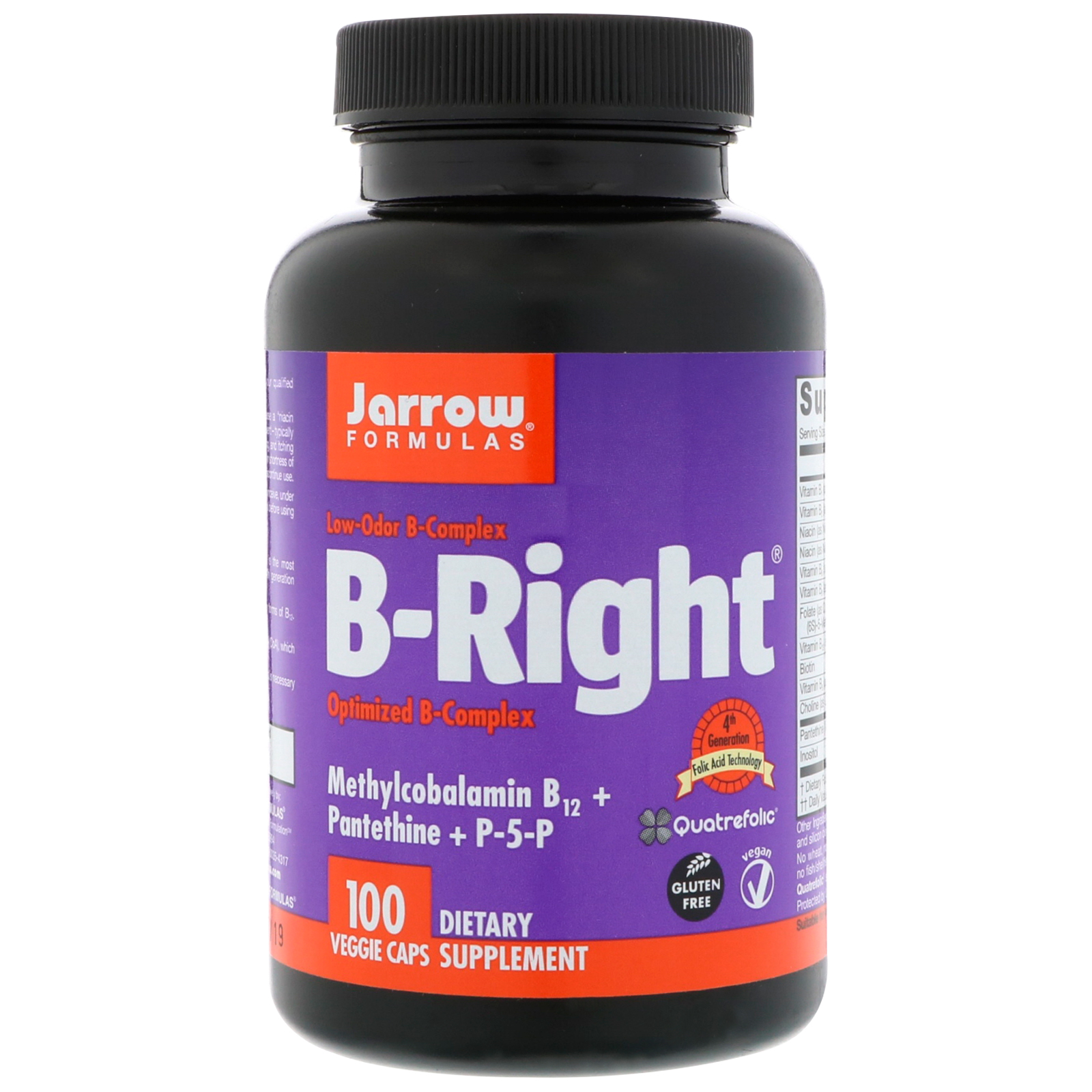 Comprar Jarrow Formulas, B-Right, 100 Cápsulas Vegetais Preço No Brasil ...