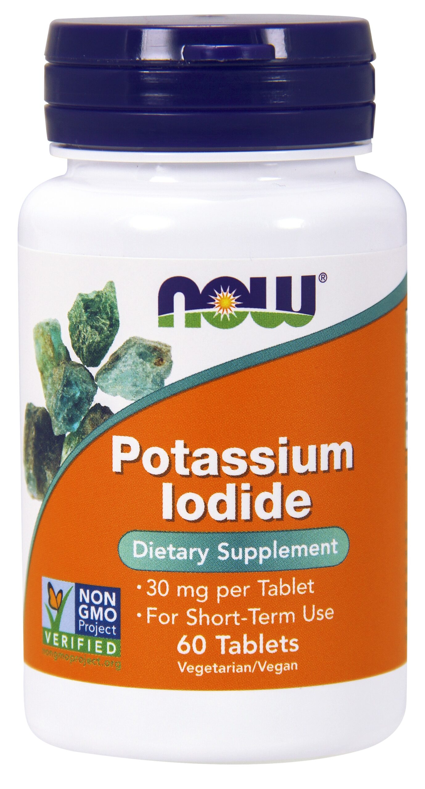 NOW Foods Potassium Iodide 30 mg - 60 Tablets