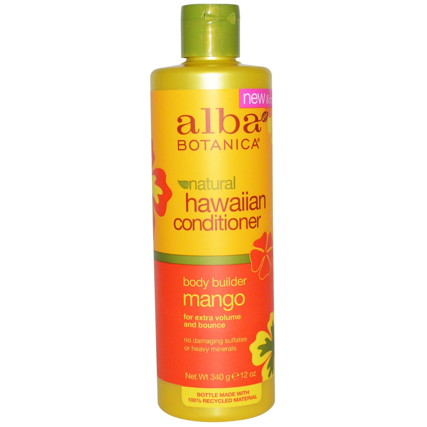 Alba Botanica Mango Hidratante Condicionador para Cabelos 12 oz