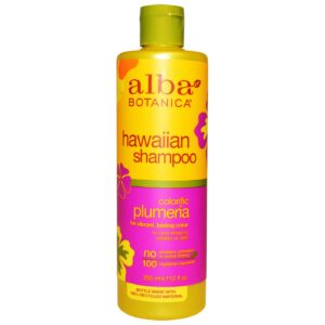 Alba Botanica Plumeria Regenerador Cabelo Wash 12 oz