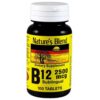 Comprar nature's blend b12 2500 mcg - 100 tabletes preço no brasil vitamina b suplemento importado loja 9 online promoção - 1 de maio de 2024