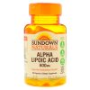 Comprar sundown naturals, alpha lipoic acid, 600 mg, 60 capsules preço no brasil suplementos suplemento importado loja 5 online promoção - 22 de setembro de 2023