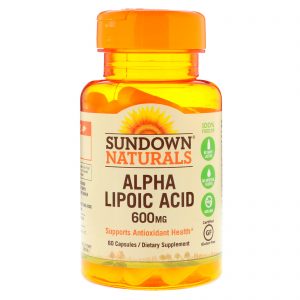 Comprar sundown naturals, alpha lipoic acid, 600 mg, 60 capsules preço no brasil suplementos suplemento importado loja 21 online promoção - 21 de setembro de 2023