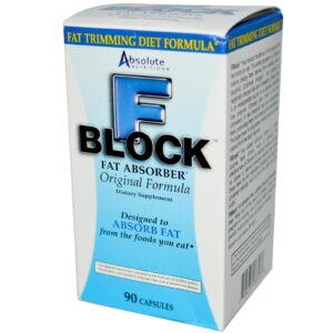 Absolute Nutrition, FBlock, Absorvedor de Gordura, 90 Cápsulas