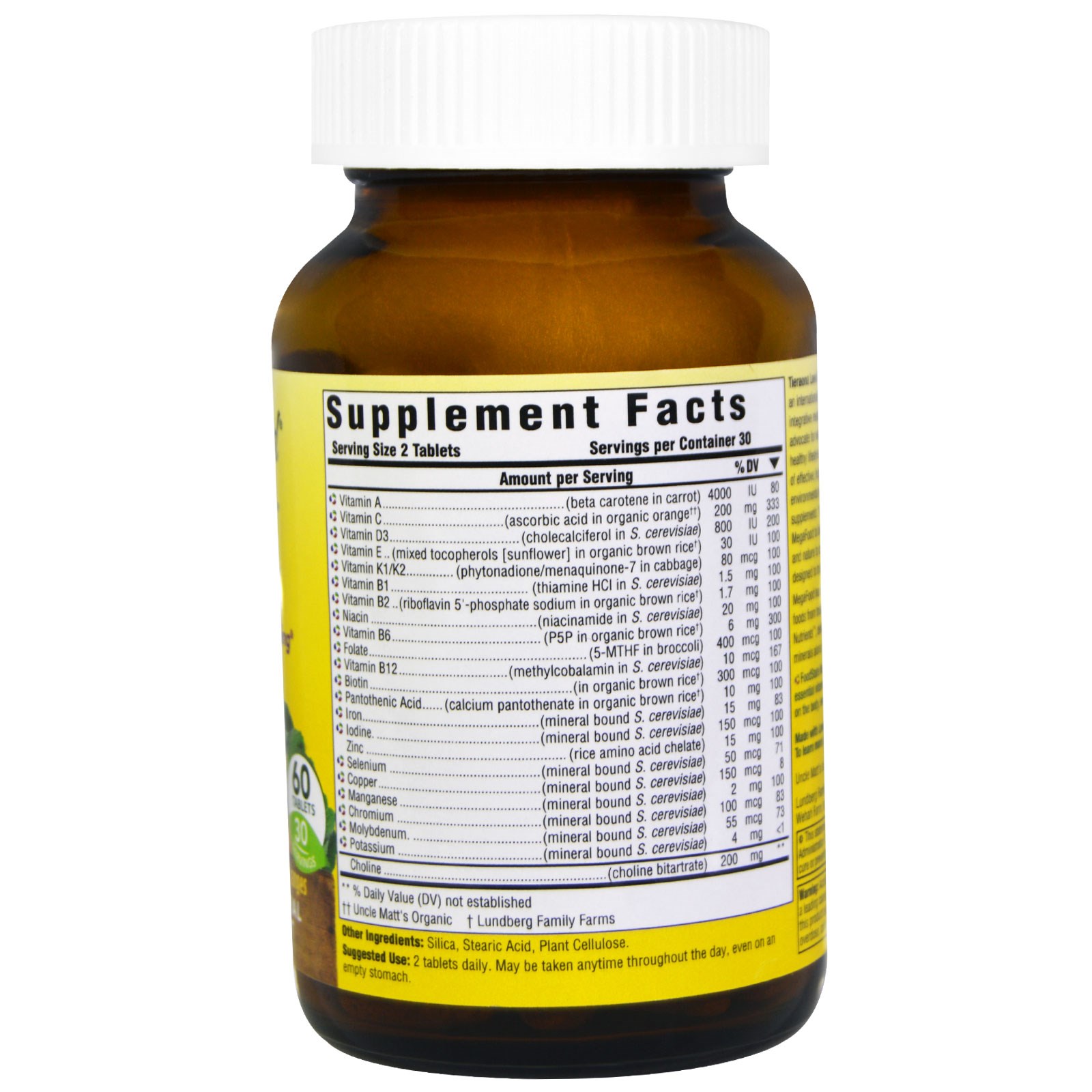 MegaFood, Multi para Mulheres, 60 pastilhas - Imagem 2