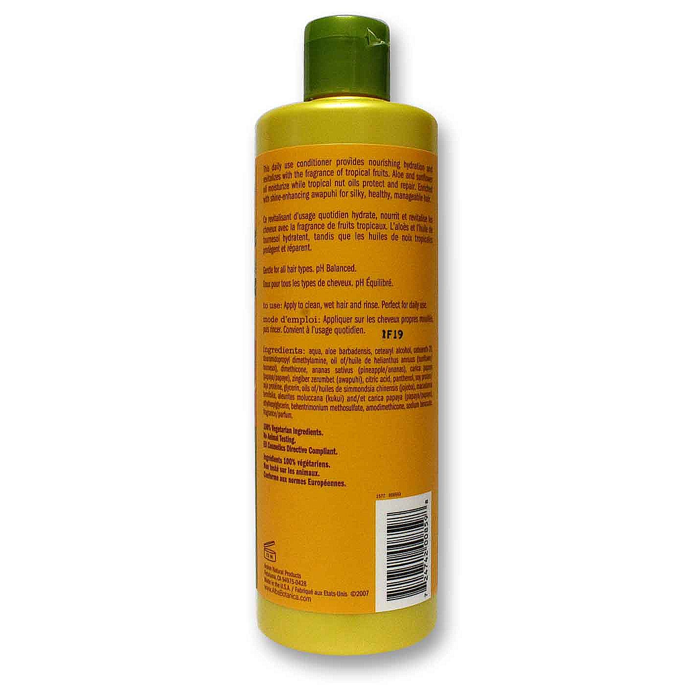 Alba Botanica Meldew Condicionador Nutritivo 12 oz - Imagem 2