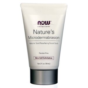 Now Foods Microdermoabrasão Facial Scrub 2 fl oz da Natureza