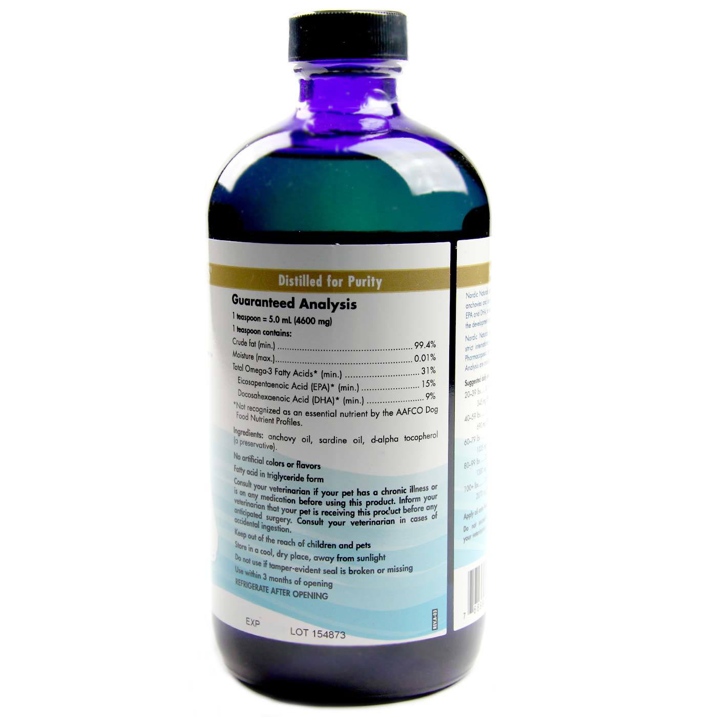 Omega 3 Pet Líq. Nordic Naturals Raças Grandes e Gigantes 473 ml - Imagem 2