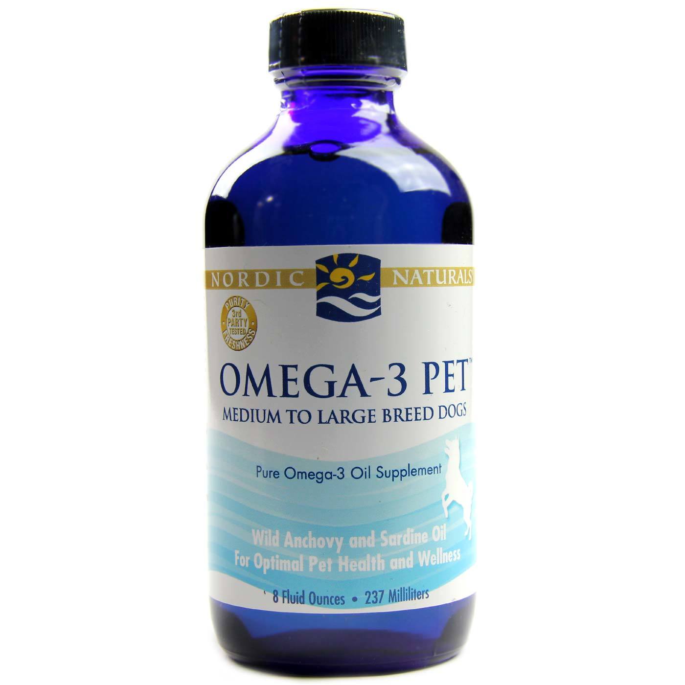 Omega 3 Pet Líq. Nordic Naturals Raças Médias e Grandes 237 ml