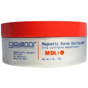 Giovanni Hair Care Products Styling Wax magntic Força 2 onças