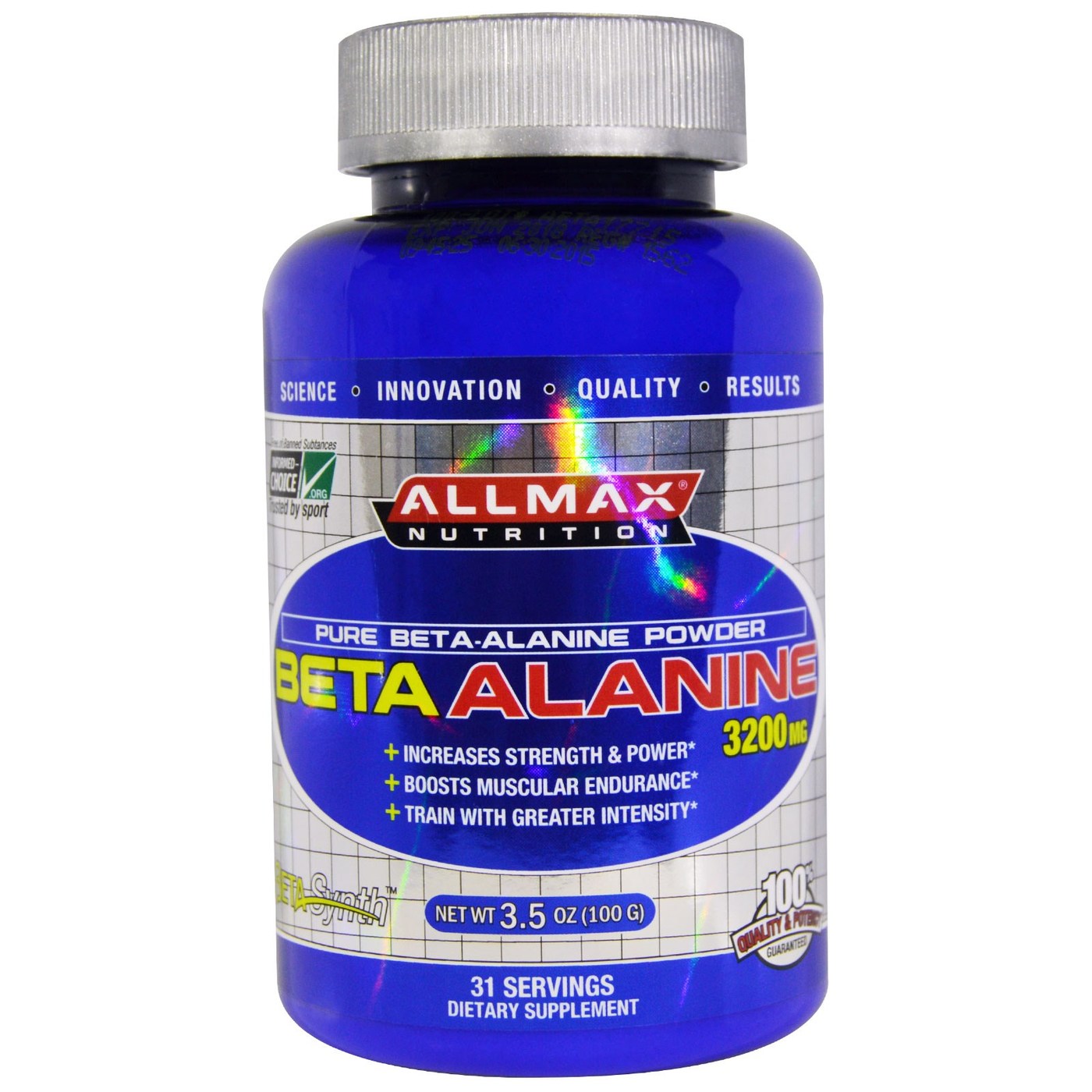 AllMax Nutrition Beta-Alanine - 3.5 oz