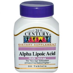 Comprar 21st century alpha lipoic acid - 50 mg - 90 tabletes preço no brasil antioxidantes suplemento importado loja 25 online promoção - 6 de junho de 2023