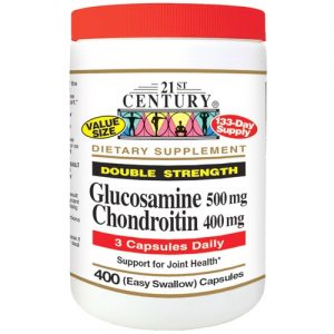 Comprar 21st century glucosamina chondroitin - 500 mg / 400 mg - 400 cápsulas preço no brasil glucosamina suplemento importado loja 11 online promoção - 9 de junho de 2023