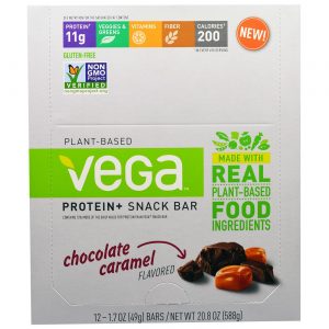 Comprar vega proteína + snack bar, caramelo de chocolate - 12 pack preço no brasil barras de proteínas suplemento importado loja 51 online promoção - 15 de abril de 2024