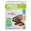 Comprar vega proteína + snack bar, caramelo de chocolate - 4 pack preço no brasil barras de proteínas suplemento importado loja 9 online promoção - 24 de setembro de 2022