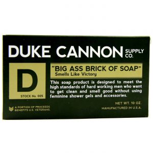 Comprar duke cannon big ass brick of soap, cheira a vitória - 10 oz preço no brasil sabonetes / banho suplemento importado loja 9 online promoção - 6 de junho de 2023