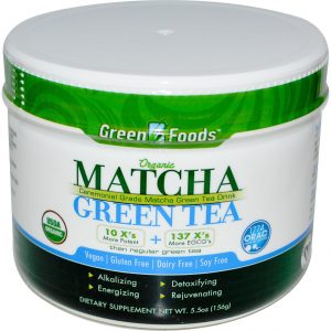 Comprar green foods corporation, chá verde matcha orgânico, 5,5 oz (156 g) preço no brasil chá verde extrato cápsulas suplemento importado loja 7 online promoção - 3 de fevereiro de 2023