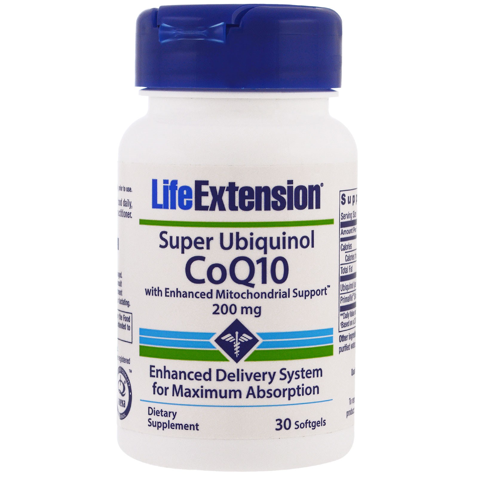 Comprar Life Extension, Super Ubiquinol Coenzima Q10, 200 ...