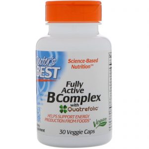 Comprar doctor's best, complexo b completamente ativo, 30 cápsulas vegetais preço no brasil vitamina b suplemento importado loja 19 online promoção - 6 de outubro de 2022