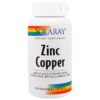 Comprar solaray, zinco e cobre, 100 cápsulas vegetarianas preço no brasil zinco suplemento importado loja 1 online promoção - 2 de maio de 2024