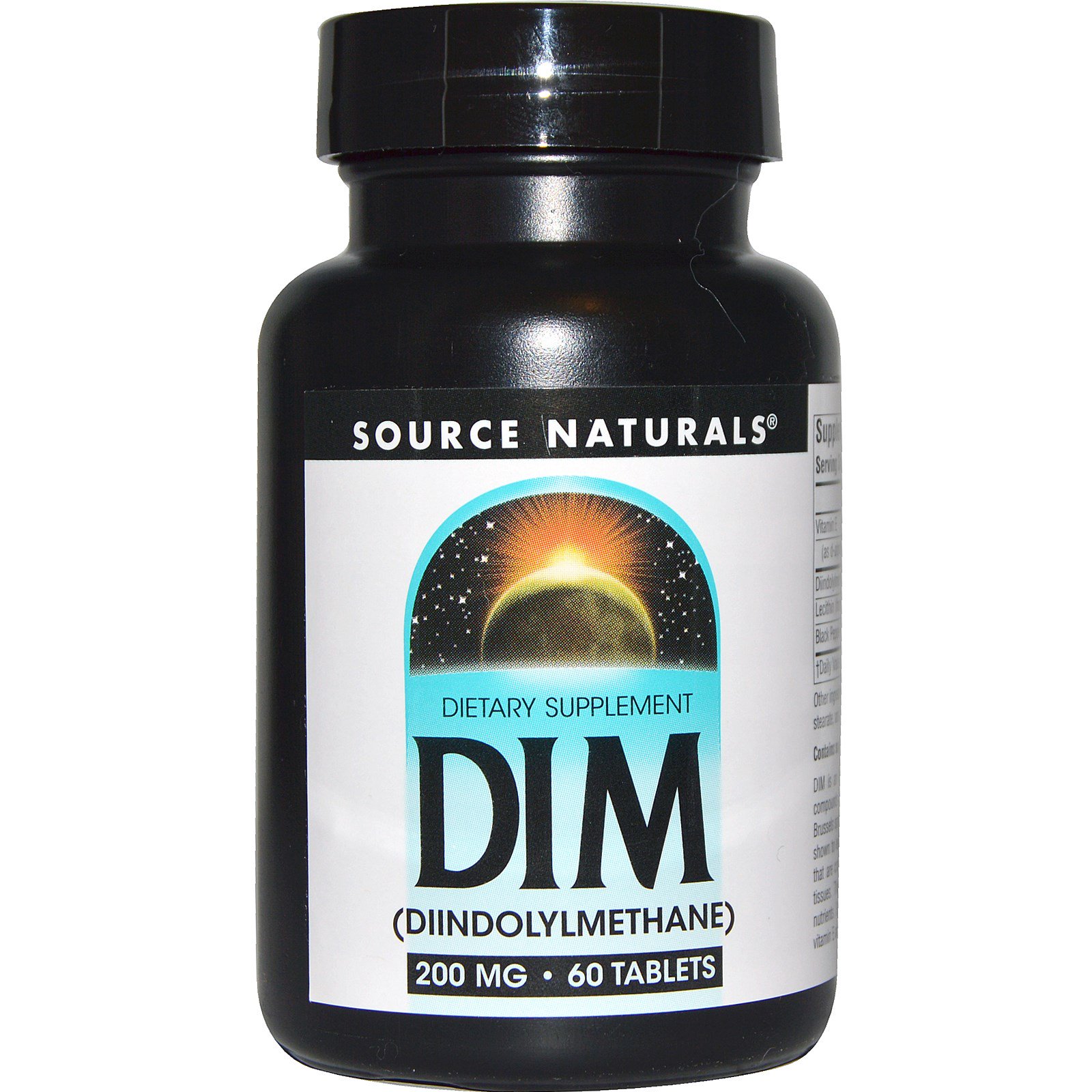 Source Naturals, DIM (Diindolilmetano), 200 mg, 60 Tabletes