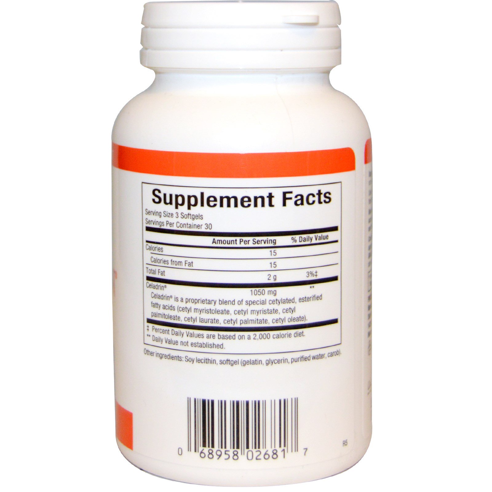 Natural Factors, Celadrin, Saúde das Juntas, 90 cápsulas softgel - Imagem 2