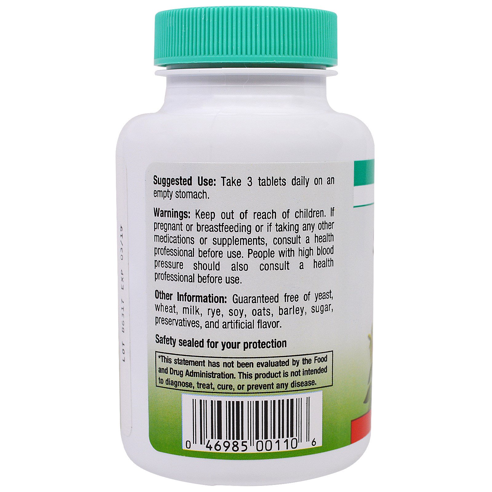 Quantum Health, Super Lisina + Sistema Imune, 90 Comprimidos - Imagem 3