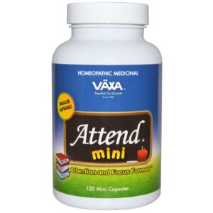 Vaxa International, Participação, Fórmula para Atenção e Concentração, 120 Mini cápsulas