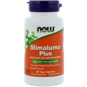 Now Foods, Slimaluma Plus, 60 Cápsulas Vegetais