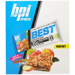 Comprar bpi best barra de proteína, bolo de migalha de maçã - 12 - 2. 29 oz barras preço no brasil barras de proteínas suplemento importado loja 45 online promoção - 10 de agosto de 2022