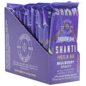 Comprar shanti bar barra de proteínaras, mulberry vitality - 12 barras preço no brasil barras de proteínas suplemento importado loja 15 online promoção - 24 de setembro de 2022