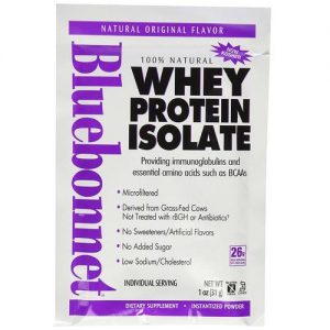 Comprar bluebonnet nutrition 100% natural whey proteína isolate powder, original - 8 packets preço no brasil whey protein suplemento importado loja 13 online promoção - 18 de agosto de 2022