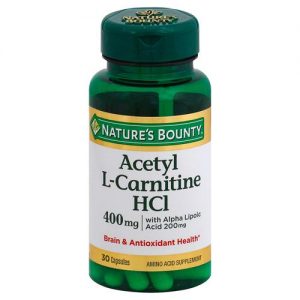 Comprar nature's bounty acetyl l-carnitina hcl - 400 mg - 30 cápsulas preço no brasil sem categoria suplemento importado loja 13 online promoção - 3 de fevereiro de 2023