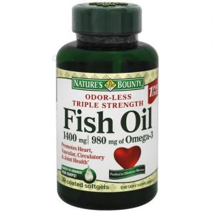 Comprar nature's bounty odor-less triple strength óleo de peixe - 1,400 mg - 39 coated cápsulas em gel preço no brasil ômega 3, 6 e 9 suplemento importado loja 3 online promoção - 26 de novembro de 2022