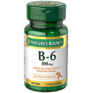 Comprar nature's bounty vitamina b-6 - 100 mg - 100 tabletes preço no brasil vitamina b suplemento importado loja 7 online promoção - 1 de maio de 2024