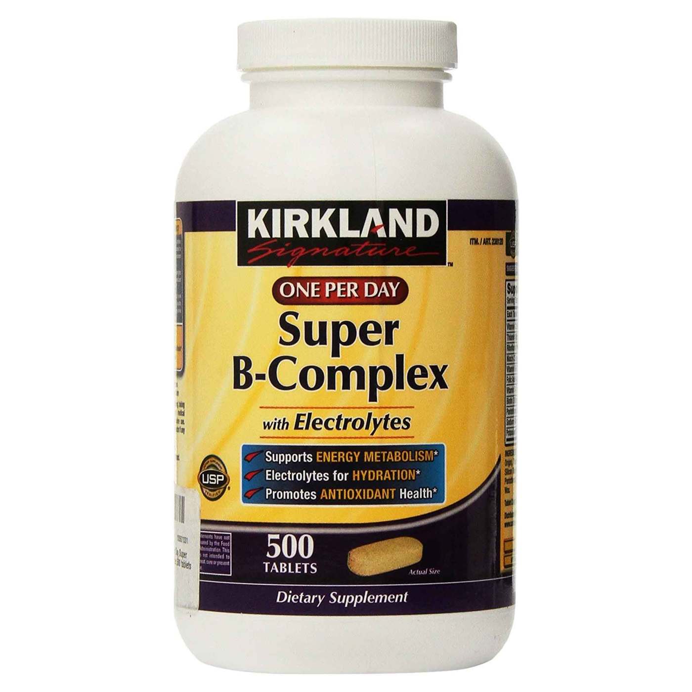 Comprar Kirkland Signature Super Complexo B - 500 Tabletes Preço No ...