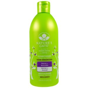 Nature's Gate Cond Henna Shine-aumentar 18 onças