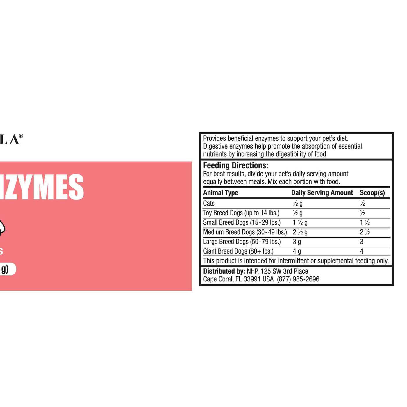 Dr. Mercola Healthy Pet Digestive Enzymes 150 g - Imagem 3