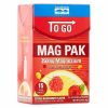 Comprar trace minerals research mag pak to go citrus raspberry 350 mg. - 15 packets preço no brasil magnésio suplemento importado loja 1 online promoção - 15 de abril de 2024