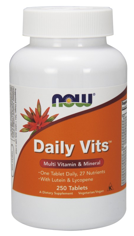 NOW Foods Daily Vits™ - 250 Tablets